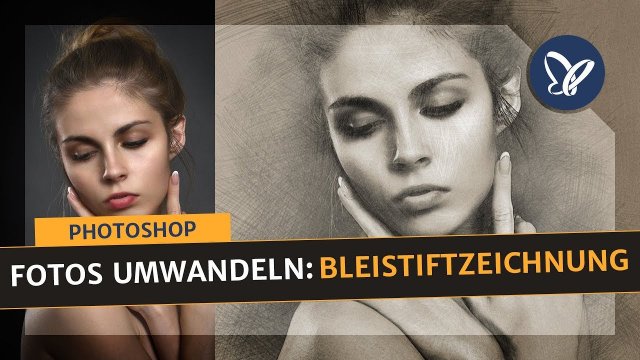 Photoshop-Aktion: Fotos in Bleistiftzeichnungen umwandeln