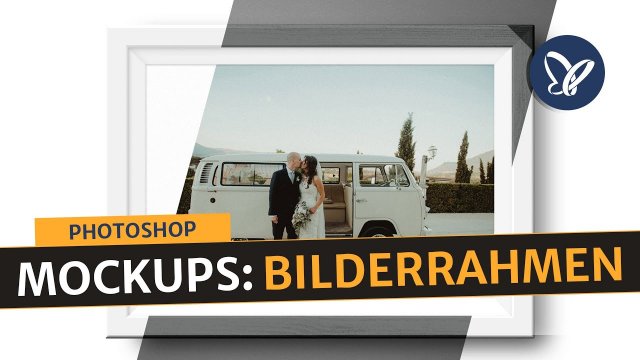 Mockups für Photoshop: Bilderrahmen