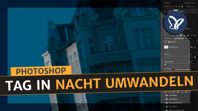 Photoshop kreativ (Tutorial): Tag- in Nachtaufnahme umwandeln