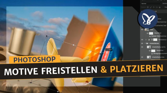 Photoshop kreativ (Tutorial): „Penne Rigate“ – Pasta ins Bild bringen